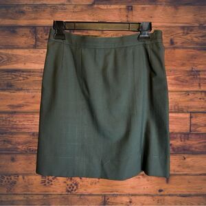 5 for $25🔥Vintage Army Green Mini Skirt‎ Size 16 Regular
